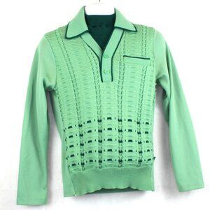 Vintage 70s Valentino Turtle Neck Sweater Mens XS